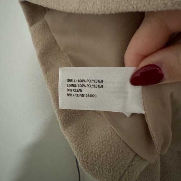 EUC peplum style Peacoat - Picture 8 of 8